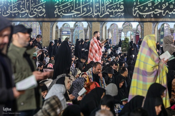 احیای بیست و سوم رمضان در آستان مقدس حضرت عبدالعظيم الحسني(ع)