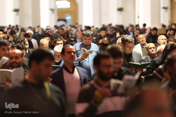 احیای شب بیست و سوم ماه رمضان در حرم حضرت معصومه(س)