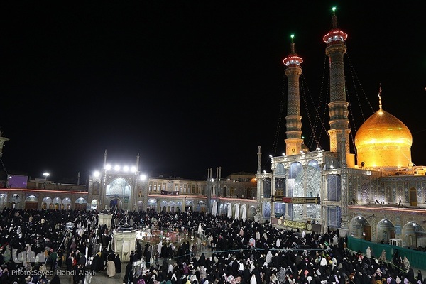 احیای شب بیست و سوم ماه رمضان در حرم حضرت معصومه(س)
