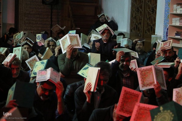 احیای شب بیست و سوم ماه رمضان در شیراز