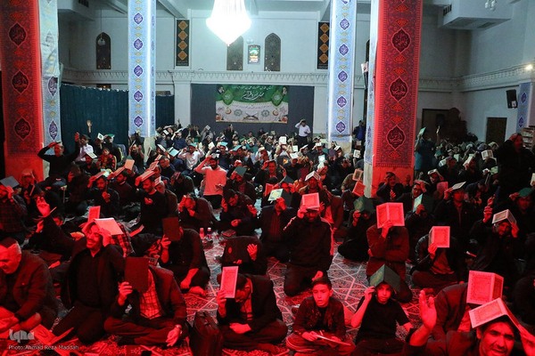 احیای شب بیست و سوم ماه رمضان در شیراز