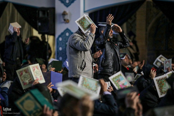 احیای شب بیست و سوم ماه رمضان درقزوین