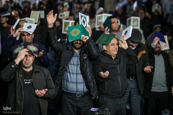 احیای شب بیست و سوم ماه رمضان درقزوین