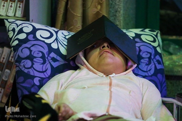 مراسم شب قدر در آسایشگاه فیاض‌بخش مشهد