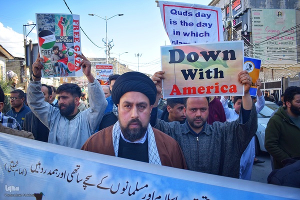 راهپیمایی روز جهانی قدس در کشمیر