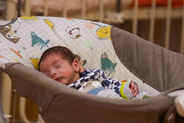 شوق زندگی در شیرخوارگاه حضرت آمنه(س)