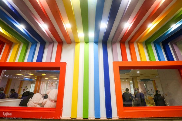 شوق زندگی در شیرخوارگاه حضرت آمنه(س)