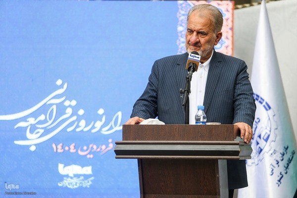 عباس سلیمی در دهمین دیدار نوروزی جامعه قرآنی در ایکنا_۲