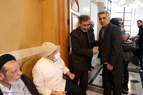 مراسم ختم مادر همسر علی منتظری رئیس جهاددانشگاهی