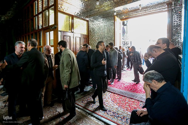 مراسم تشییع پیکر خادم‌القرآن عبدالرسول عبایی