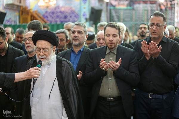 مراسم تشییع پیکر خادم‌القرآن عبدالرسول عبایی