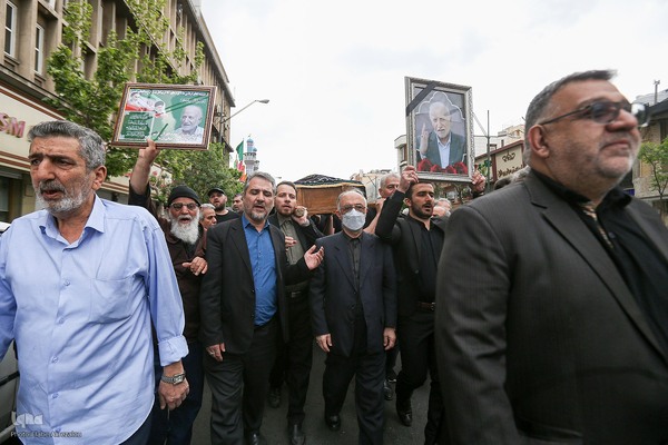 مراسم تشییع پیکر خادم‌القرآن عبدالرسول عبایی