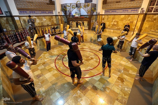 آیین پهلوانی در گود زورخانه