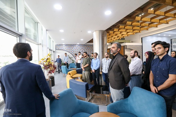 بازدیداعضای جهاد دانشگاهی از پارک علم و فناوری دانشگاه جامع امام حسین(ع)