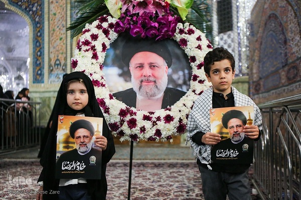 مراسم گرامیداشت سالگرد شهدای پرواز در حرم رضوی