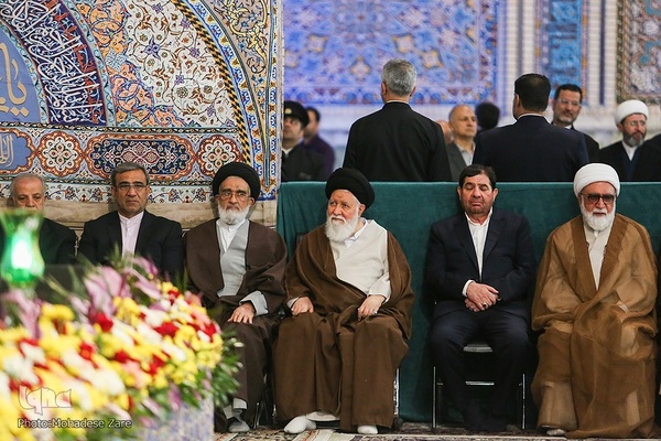 مراسم گرامیداشت سالگرد شهدای پرواز در حرم رضوی