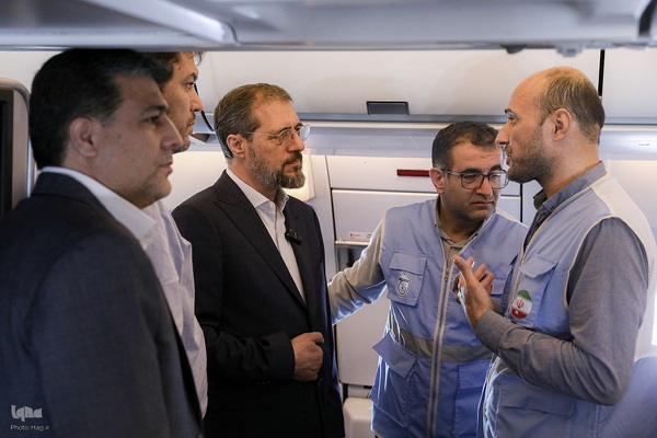 عزیمت سرپرست حجاج ایرانی و رئیس سازمان حج و زیارت به سرزمین وحی