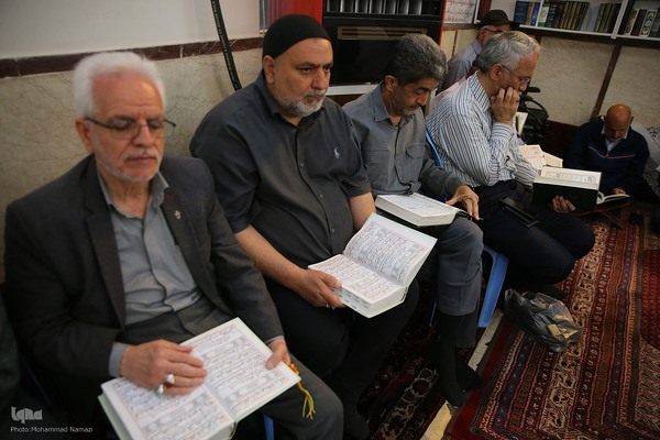 جشن ختم قرآن جلسه حسین اخوان‌اقدم