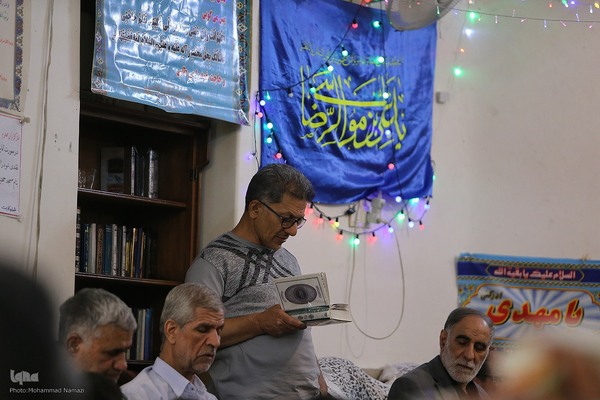 جشن ختم قرآن جلسه حسین اخوان‌اقدم