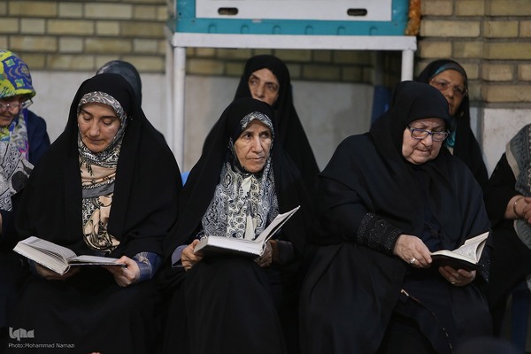 جشن ختم قرآن جلسه حسین اخوان‌اقدم