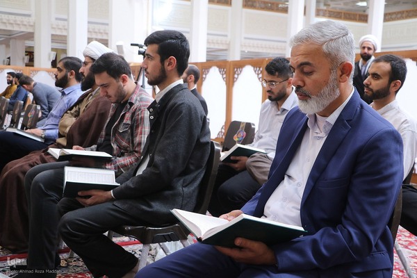 آیین افتتاحیه دومین دوره مسابقات قرآن طلاب و روحانیان کشور در شاهچراغ(ع)