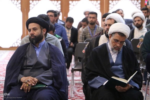 آیین افتتاحیه دومین دوره مسابقات قرآن طلاب و روحانیان کشور در شاهچراغ(ع)