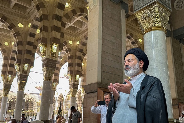 نماز جماعت در مسجد النبی