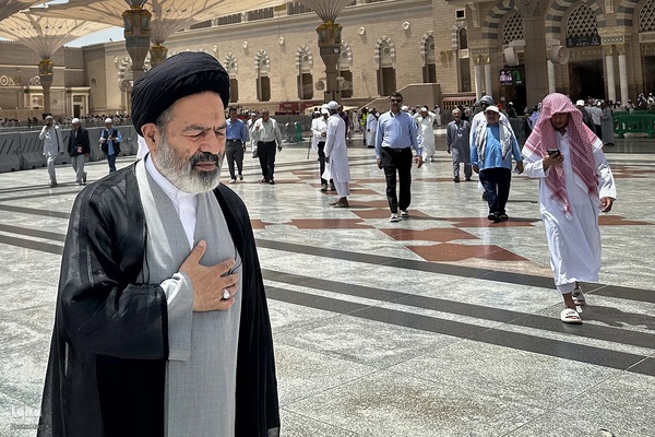 نماز جماعت در مسجد النبی