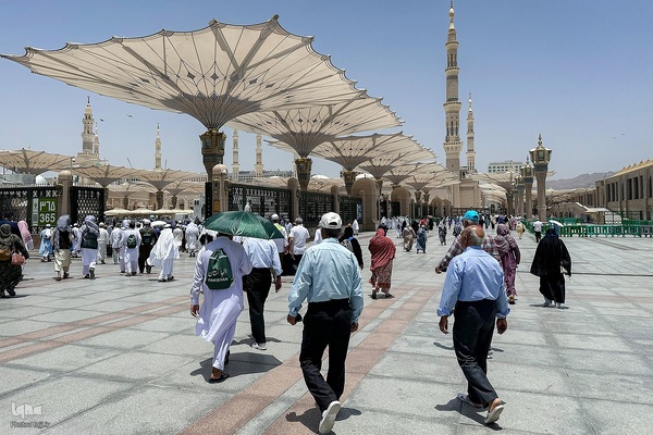 نماز جماعت در مسجد النبی