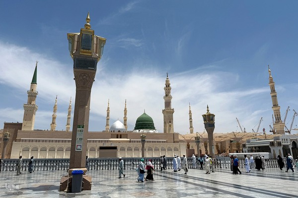 حال‌وهوای مسجد النبی (ص) در ایام حج 1404