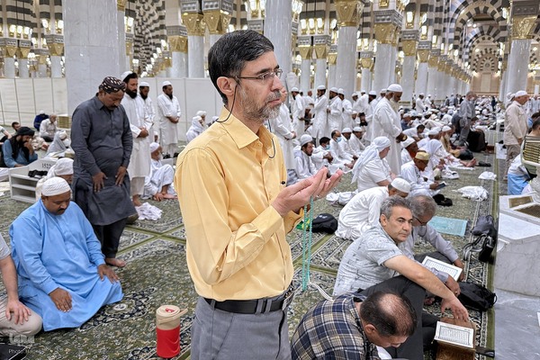 حال‌وهوای مسجد النبی (ص) در ایام حج 1404