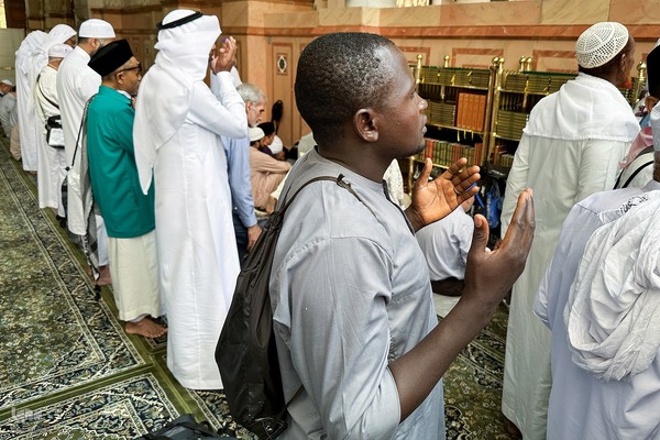 حال‌وهوای مسجد النبی (ص) در ایام حج 1404