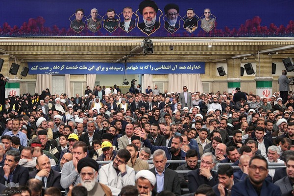 مراسم نخستین سالگرد رئیس‌جمهور شهید سیّدابراهیم رئیسی و شهدای پرواز