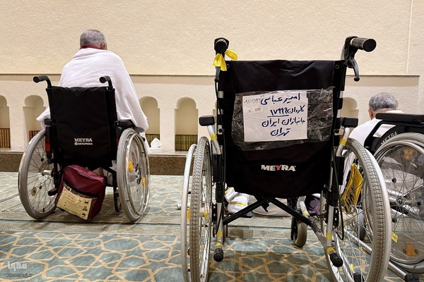 کاروان ویژه جانبازان احرام بستند و عازم بیت الله الحرام شدند