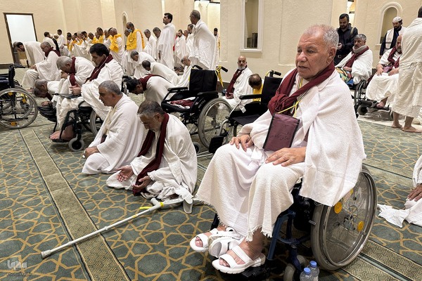 کاروان ویژه جانبازان احرام بستند و عازم بیت الله الحرام شدند