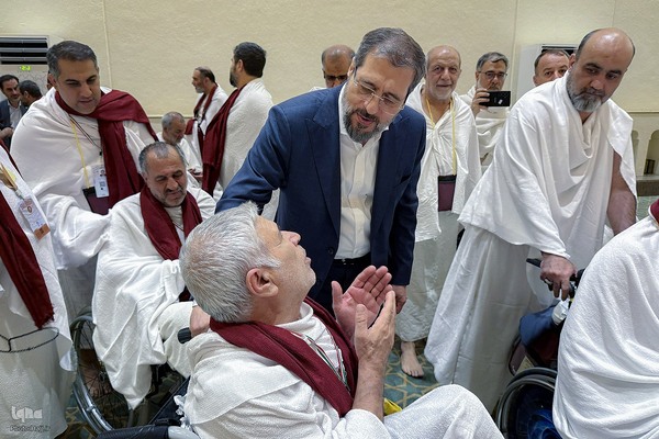 کاروان ویژه جانبازان احرام بستند و عازم بیت الله الحرام شدند
