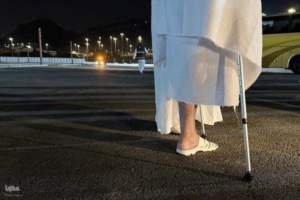 کاروان ویژه جانبازان احرام بستند و عازم بیت الله الحرام شدند