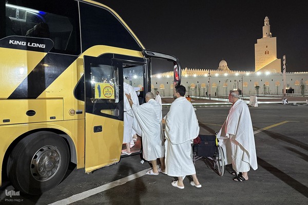 کاروان ویژه جانبازان احرام بستند و عازم بیت الله الحرام شدند