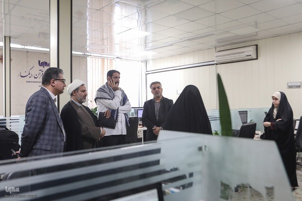 بازدید مدیر شبکه قرآن و معارف سیما از ایکنا
