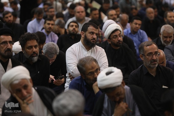 عزاداری شب شهادت امام جواد(ع) در حرم حضرت معصومه(س)