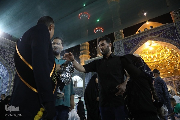 عزاداری شب شهادت امام جواد(ع) در حرم حضرت معصومه(س)