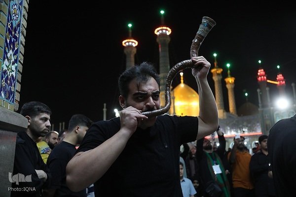 عزاداری شب شهادت امام جواد(ع) در حرم حضرت معصومه(س)