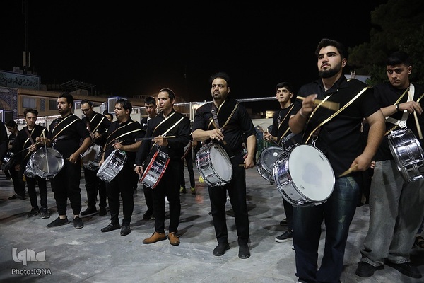 عزاداری شب شهادت امام جواد(ع) در حرم حضرت معصومه(س)