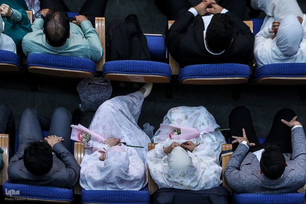 جشن ازدواج دانشجویی در دانشگاه علوم پزشکی ایران