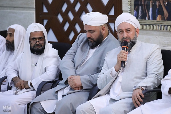 دیدار علمای اهل سنت با سرپرست حجاج ایرانی در مکه