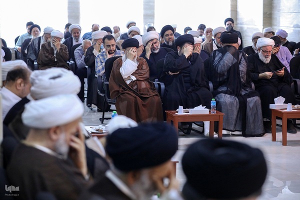 دیدار نمایندگان مراجع عظام تقلید با سرپرست حجاج ایرانی