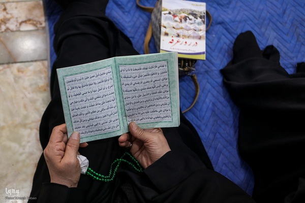 اجتماع پرشور دلدادگان حسینی در حرم عبدالعظیم (ع)؛ طنین دعای عرفه در قبله تهران