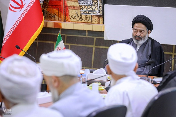 دیدار اعضای شورای افتاء اهل سنت با نماینده ولی‌فقیه در امور حج و زیارت