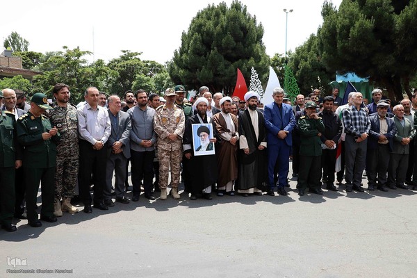 راهپیمایی مردم تبریز علیه تهاجم رژیم صهیونیستی