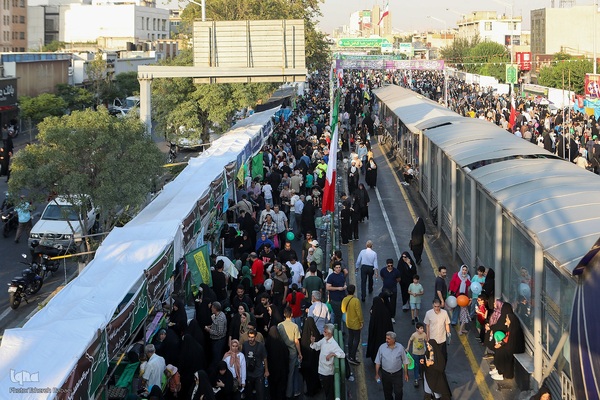 خروش غدیری مردم ایران؛ این بار برای فتح خیبر زمان